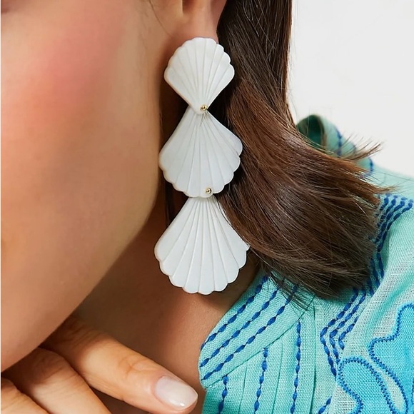 Tuckernuck Jewelry - Tuckernuck Macy Earrings in Mother of Pearl. Brand new!